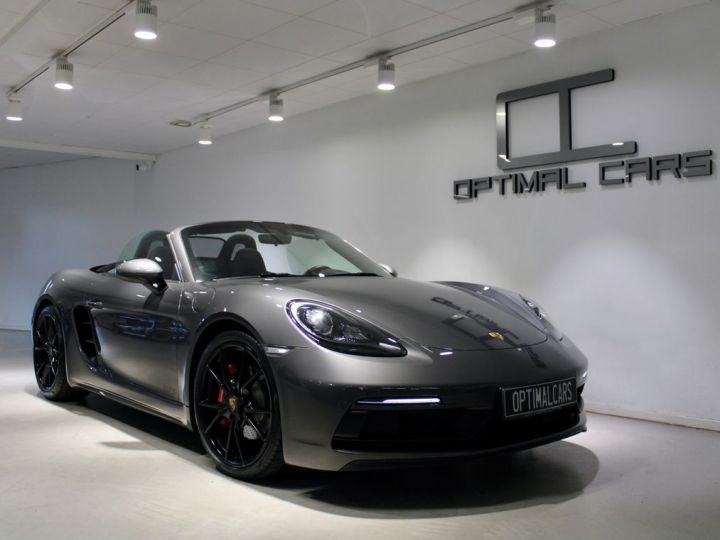 Porsche 718 Spyder 4 cyl .2.5 L GTS 718 366 PDK  JA 20 BOSE PASM PSE Pack Chrono Garantie 12 mois Prémium Grise - 1