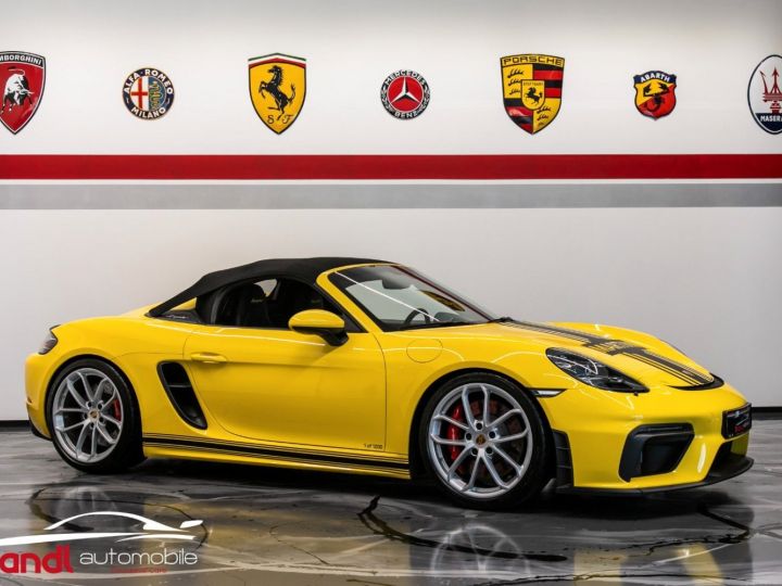 Porsche 718 Spyder 420ch Full op Jaune course PTS suivi complet Porsche & Porsche approved 12/2025 JAUNE RACING PTS - 1