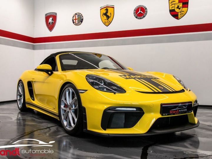 Porsche 718 Spyder 420ch Full op Jaune course PTS suivi complet Porsche & Porsche approved 12/2025 JAUNE RACING PTS - 3