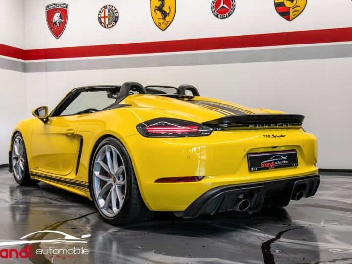 Porsche 718 Spyder 420ch Full op Jaune course PTS suivi complet Porsche & Porsche approved 12/2025 JAUNE RACING PTS - 8