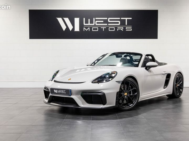 Porsche 718 Spyder Boxster 4.0 420 – Française Exclusive Manufaktur Carbone Bose 1223EMOIS Gris - 1