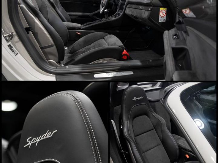 Porsche 718 Spyder Boxster 4.0 420 – Française Exclusive Manufaktur Carbone Bose 1223EMOIS Gris - 8