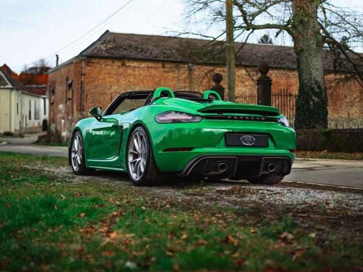 Porsche 718 Spyder PDK-Chronos-Python Green- Approuved- Vert - 8