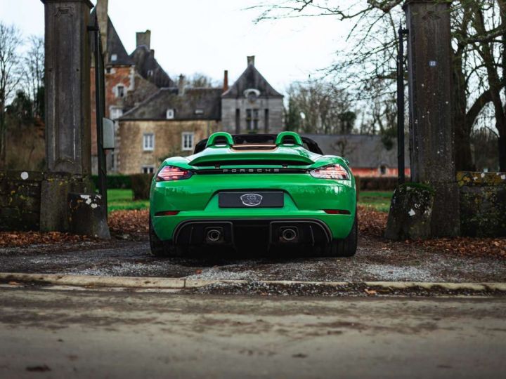 Porsche 718 Spyder PDK-Chronos-Python Green- Approuved- Vert - 10