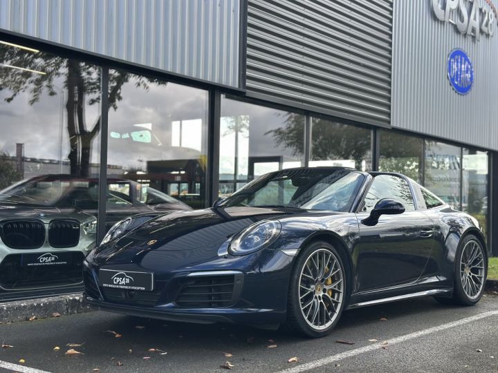 Porsche 911  911 (991) (2) 3.0 420 TARGA 4S PDK bleu métal - 1