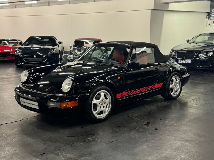 Porsche 911 (964) CABRIOLET CARRERA 2 Schwarz - 1