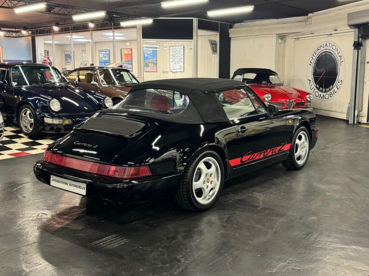 Porsche 911 (964) CABRIOLET CARRERA 2 Schwarz - 7