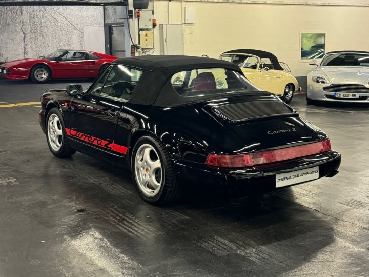 Porsche 911 (964) CABRIOLET CARRERA 2 Schwarz - 9