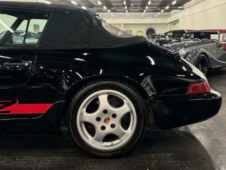 Porsche 911 (964) CABRIOLET CARRERA 2 Schwarz - 11