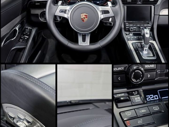 Porsche 911 991.1 Carrera 4S Cabriolet 400 – Immat France 17K Options Échap. Sport PDLS Servotronic Sièges Adapt. Bose 925EMOIS Gris - 9