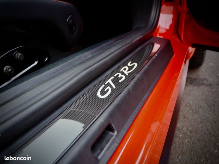 Porsche 911 991.1 GT3 RS 4.0l 500cv 1ère main Garantie 12 mois Orange - 10