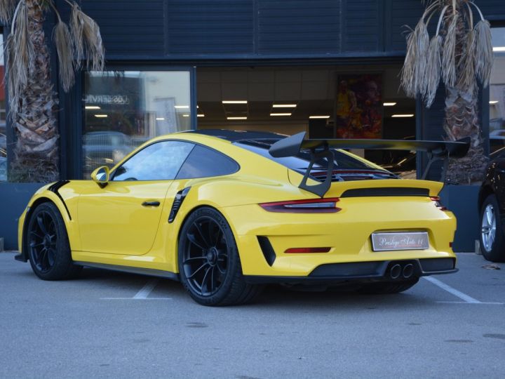 Porsche 911 991.2 520 CV GT3 RS PDK TVA Carbone Malus Inclus Pack Clubsport PDLS LIFT Full Cuir Alacantara Jaune - 4