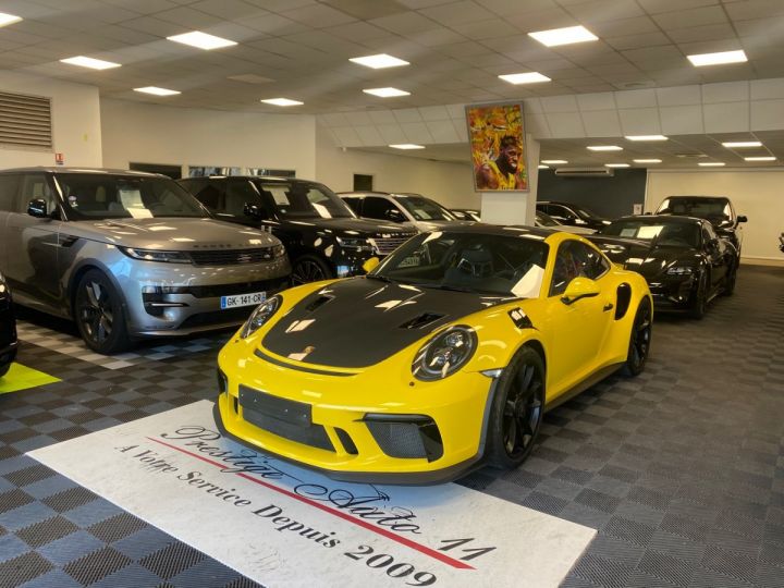 Porsche 911 991.2 520 CV GT3 RS PDK TVA Carbone Malus Inclus Pack Clubsport PDLS LIFT Full Cuir Alacantara Jaune - 9