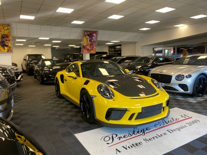 Porsche 911 991.2 520 CV GT3 RS PDK TVA Carbone Malus Inclus Pack Clubsport PDLS LIFT Full Cuir Alacantara Jaune - 11