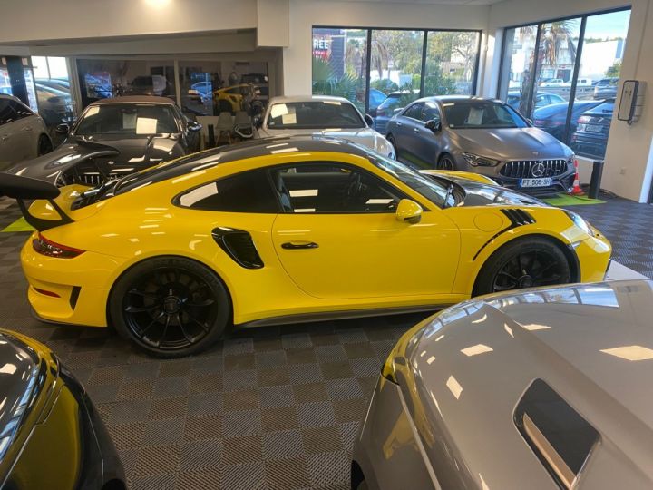 Porsche 911 991.2 520 CV GT3 RS PDK TVA Carbone Malus Inclus Pack Clubsport PDLS LIFT Full Cuir Alacantara Jaune - 12