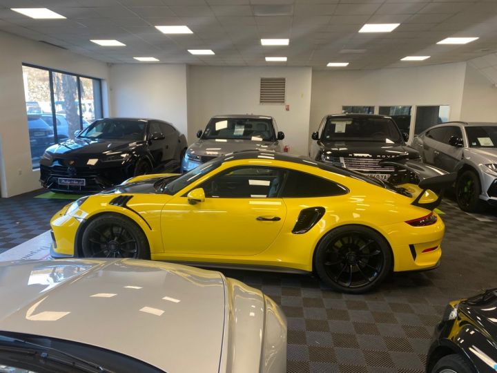 Porsche 911 991.2 520 CV GT3 RS PDK TVA Carbone Malus Inclus Pack Clubsport PDLS LIFT Full Cuir Alacantara Jaune - 16