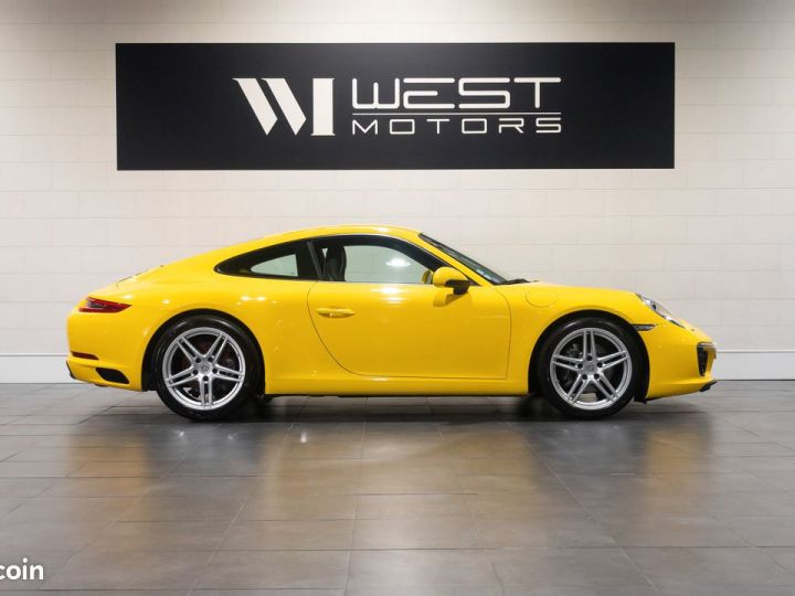 Porsche 911 991.2 Carrera 3.0 370 – Immat France Echap. Sport Alcantara 897EMOIS Jaune - 3