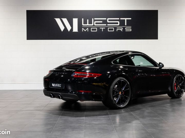 Porsche 911 991.2 Carrera S 3.0 420 Immat France Toit Ouvrant Chrono PDLS+ Bose Echapp Sport 992EMOIS Noir - 4