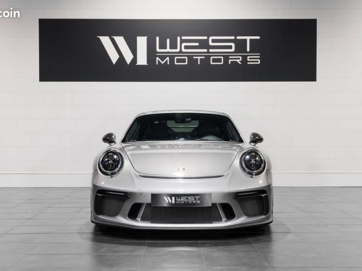 Porsche 911 991.2 GT3 4.0 500 – Française Clubsport Chrono Baquets PDLS Cam. Recul 90L 1529EMOIS Argent - 2