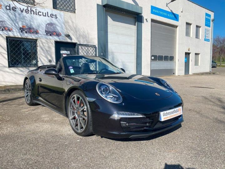 Porsche 911 991 4s Cabriolet 3.8 400cv PDK Noire - 1