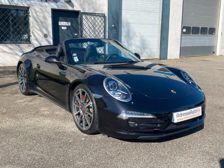 Porsche 911 991 4s Cabriolet 3.8 400cv PDK Noire - 2