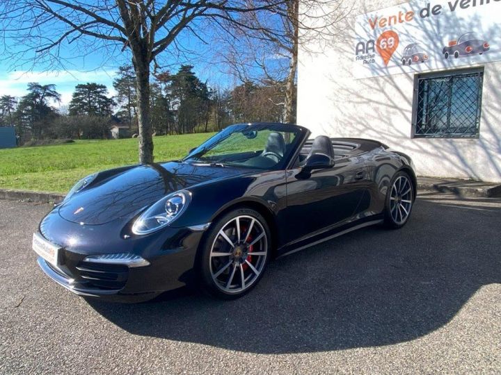 Porsche 911 991 4s Cabriolet 3.8 400cv PDK Noire - 4