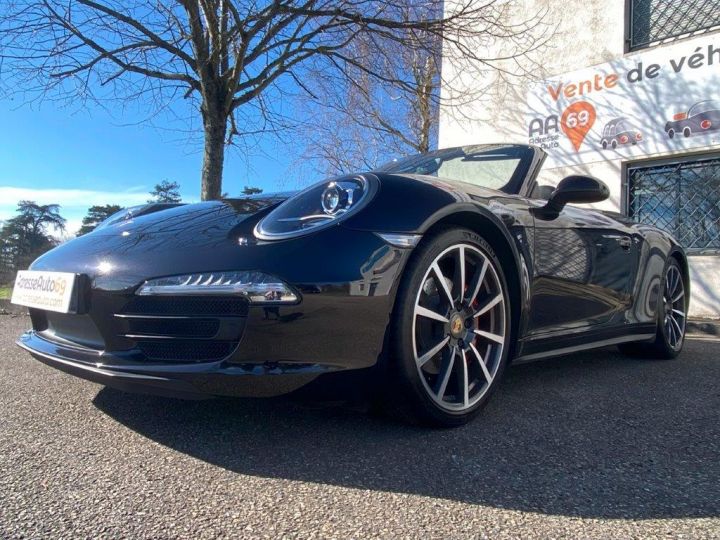 Porsche 911 991 4s Cabriolet 3.8 400cv PDK Noire - 6