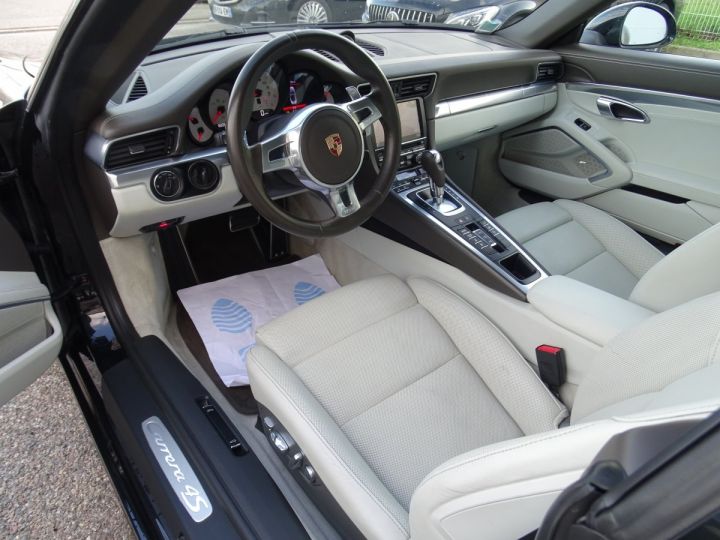 Porsche 911 991 4S Cabriolet PDK 3.8L 400PS / Full options ACC XLF Chrono + ........ noir metallisé - 11