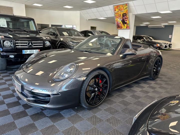 Porsche 911 991 Cabriolet CARRERA 4S PDK PSE Full Cuir Marron - 19