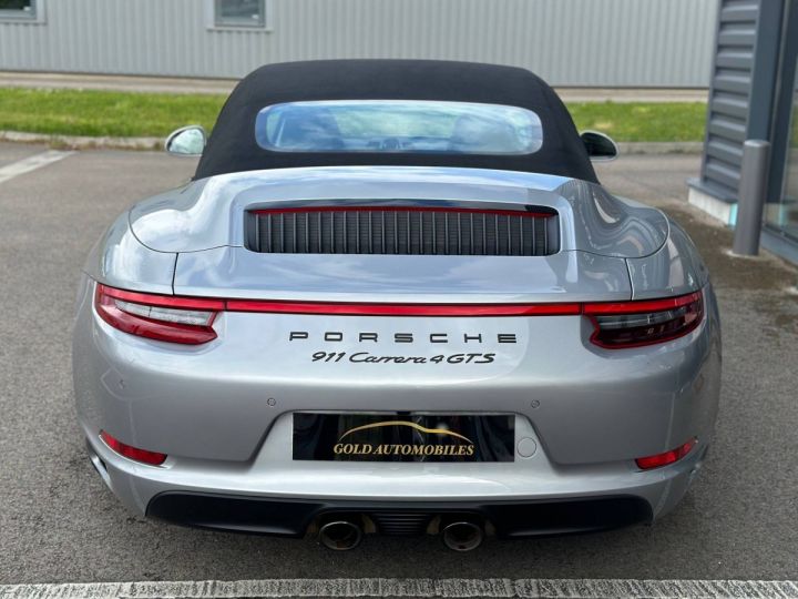 Porsche 911 991 Carrera 4 GTS Cabriolet 450 cv PDK Argent GT - 8