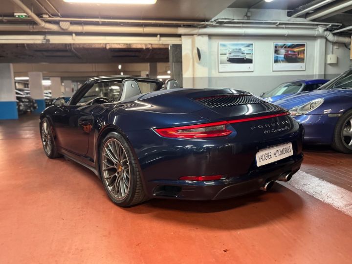 Porsche 911 991 CARRERA 4S CABRIOLET 3.0 PDK 420CH Bleue - 13