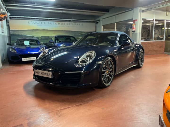 Porsche 911 991 CARRERA 4S CABRIOLET 3.0 PDK 420CH Bleue - 15