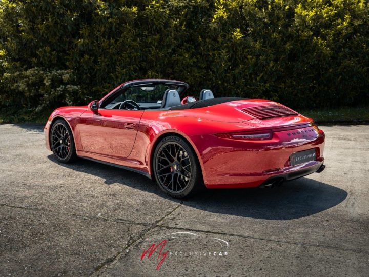 Porsche 911 991 Phase 1 Carrera 4 GTS Cabriolet - 3.8l - 430ch – PDK – Pack Sport Chrono – Echappement Sport– PDLS+ - Bose – Cuir étendu – Sièges Sport 18 Pos - Rouge Carmin - 13