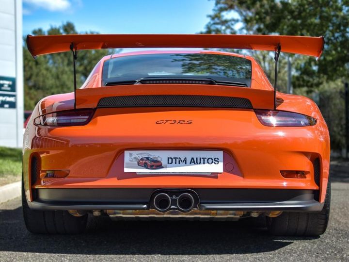 Porsche 911 991 Phase 1 GT3 RS 4,0 L 500 Ch PDK Pack Clubsport PORSCHE APPROVED Orange Fusion - 31