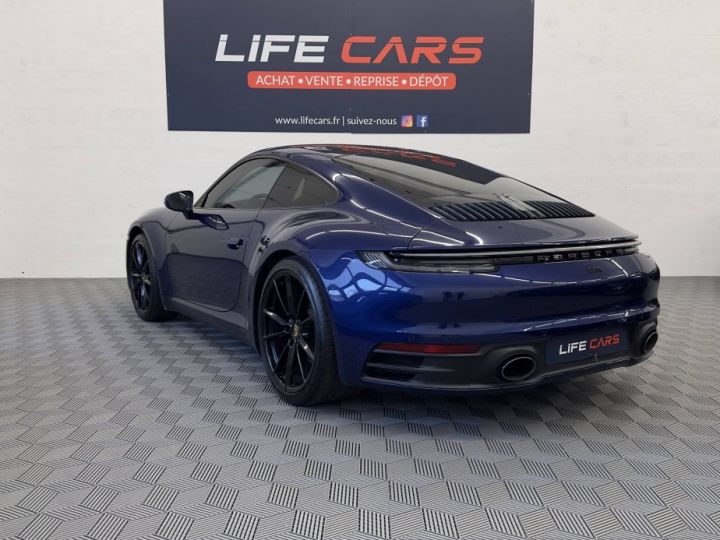 Porsche 911 (992) 3.0 385ch PDK 2020 2ème main éligible Approved origine France toit ouvrant BLEU - 7