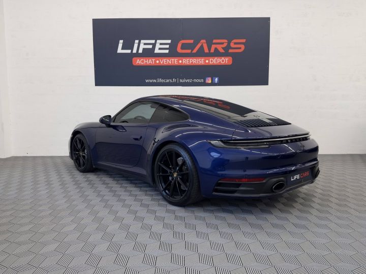 Porsche 911 (992) 3.0 385ch PDK 2020 2ème main éligible Approved origine France toit ouvrant BLEU - 8