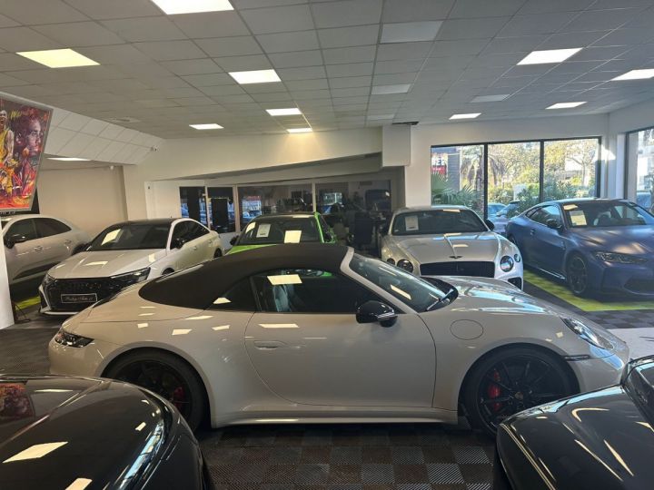 Porsche 911 992 Cabriolet CARRERA S IMMAT FRANCE LOA 1 458 Euros Par Mois Kit Aero Gris Craie 450CV 450 CV Gris - 20