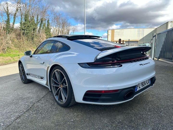 Porsche 911 992 carrera 4s française 1ere main Blanc - 4