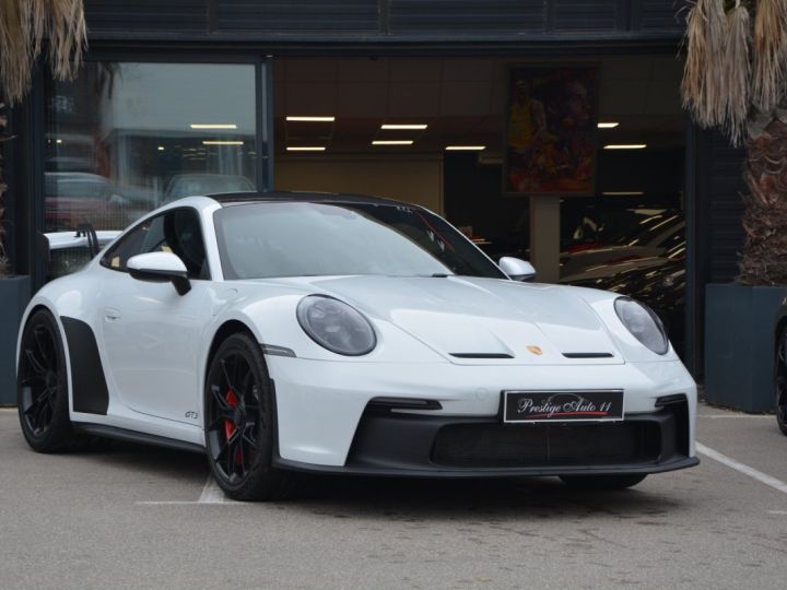 Porsche 911 992 GT3 1ere main Club Sport Toit Carbon PDLS + LIFT LOA 2 313 Euros Par Mois CLUBSPORT Blanc - 1