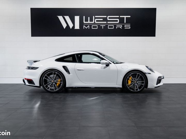 Porsche 911 992 Turbo S 3.8 650 – 1°Main Française Aéro Kit PASM -10mm PDLS+ Surpiqures TO 2491EMOIS Blanc - 3