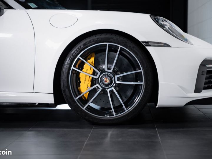 Porsche 911 992 Turbo S 3.8 650 – 1°Main Française Aéro Kit PASM -10mm PDLS+ Surpiqures TO 2491EMOIS Blanc - 6