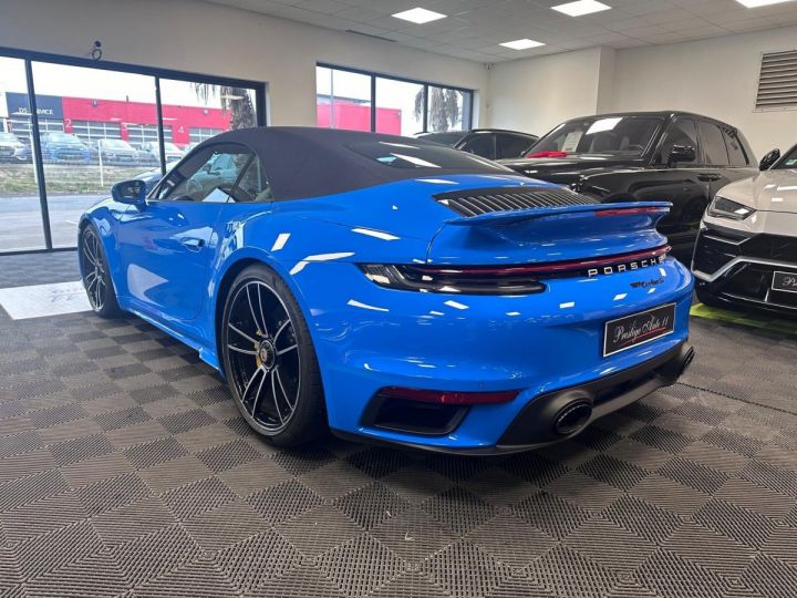 Porsche 911 992 TURBO S Cabriolet 1ere main 650 CV Bleu Requin Origine France 2022 LOA 1918,95 Euros / mois Bleu - 20