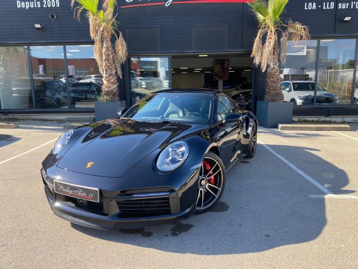 Porsche 911 992 TURBO Taxe Co2 Payé Seulement 11 400 KM Toit Ouvrant Bose LIFT LoA 1807 euros par mois  Noir - 11