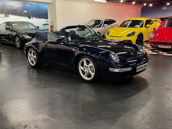 Porsche 911 (993) 3.6 CARRERA 4 CABRIOLET Midnight Blue - 17