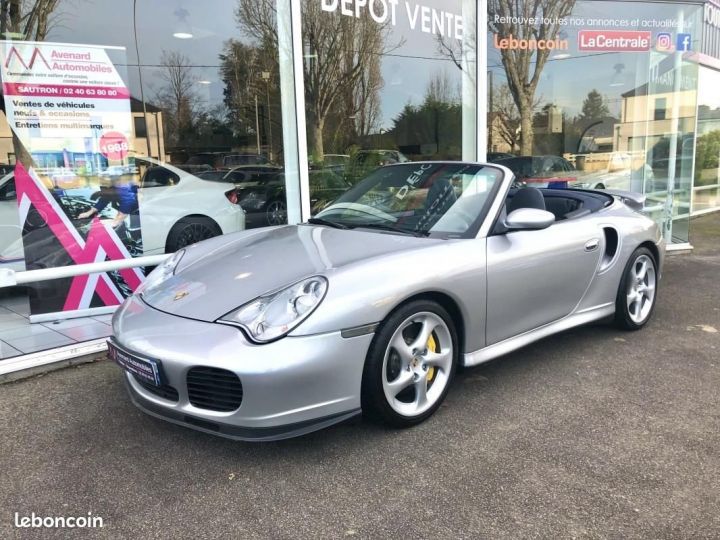 Porsche 911 (996) Cabriolet 450CH TURBO S Gris - 1