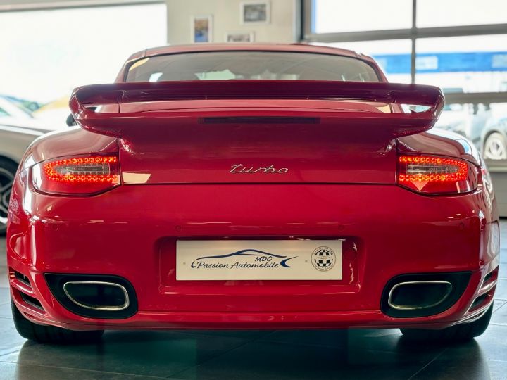 Porsche 911 (997) (2) 3.8 500 TURBO PDK Rouge Métal - 9