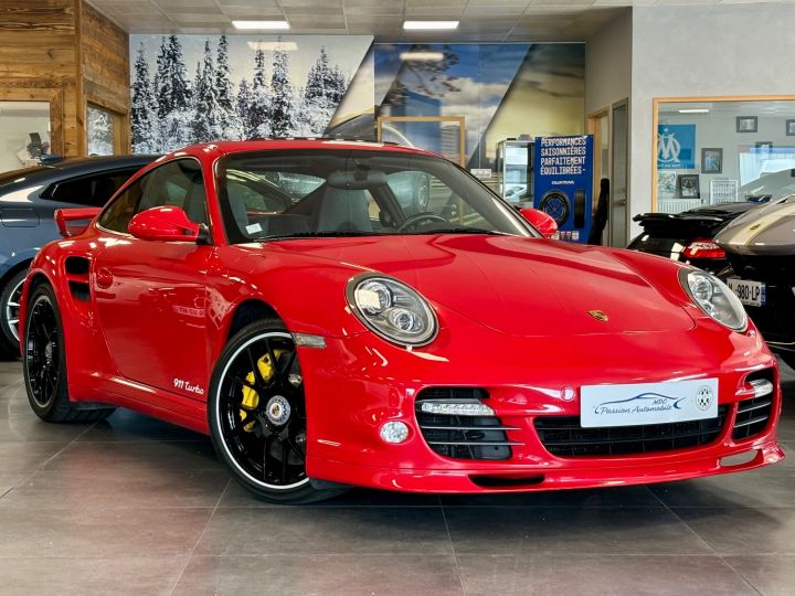 Porsche 911 (997) (2) 3.8 500 TURBO PDK Rouge Métal - 3