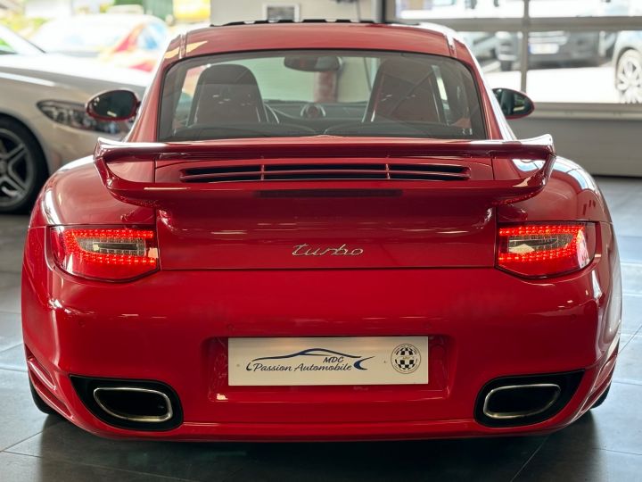 Porsche 911 (997) (2) 3.8 500 TURBO PDK Rouge Métal - 10