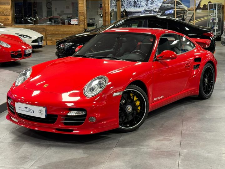 Porsche 911 (997) 3.8 500 TURBO rouge métal - 1