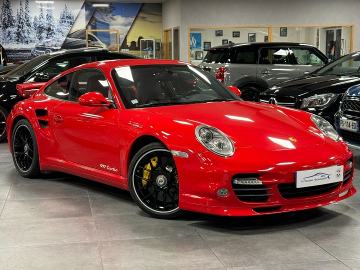 Porsche 911 (997) 3.8 500 TURBO rouge métal - 7